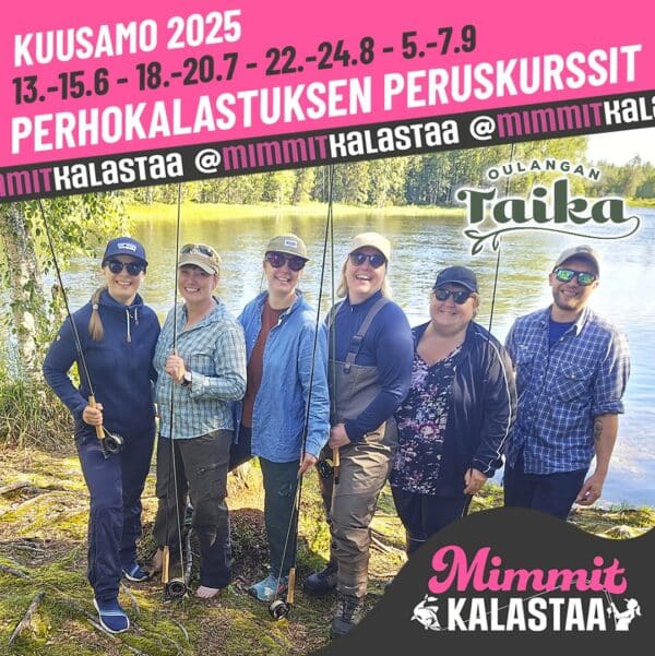 Mimmit kalastaa - perhokalastuksen peruskurssi