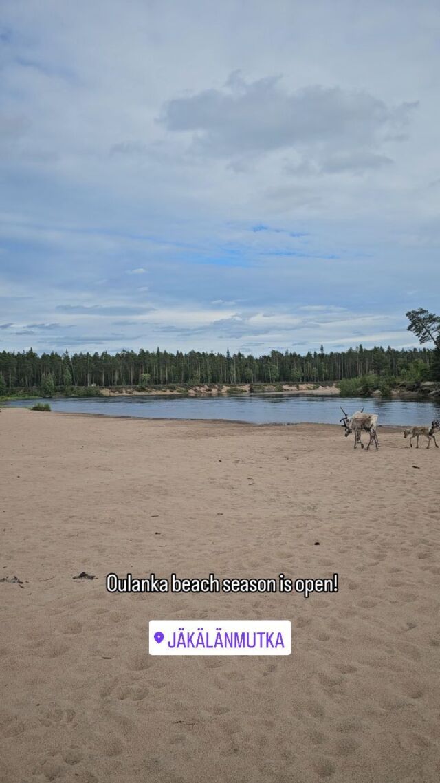 Oulanka beach season is open!